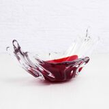 Empty vintage glass pocket