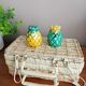 Pineapple salt and pepper shaker duo in slip