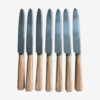 6 table knives