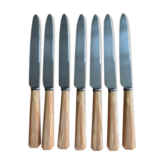 6 couteaux de table