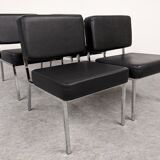 Series of 4 modernist armchairs from the 70s/80s