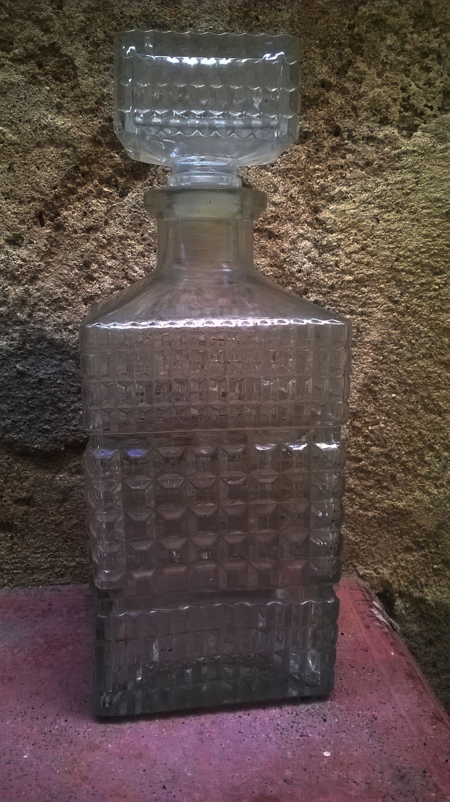 Vintage whisky carafe