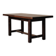 Modernist solid pine table, 1960s