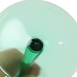 Set of 6 Vintage Luminarc Alsace Wine Glasses Narrow Green Base