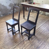 Pair chairs Lorraine