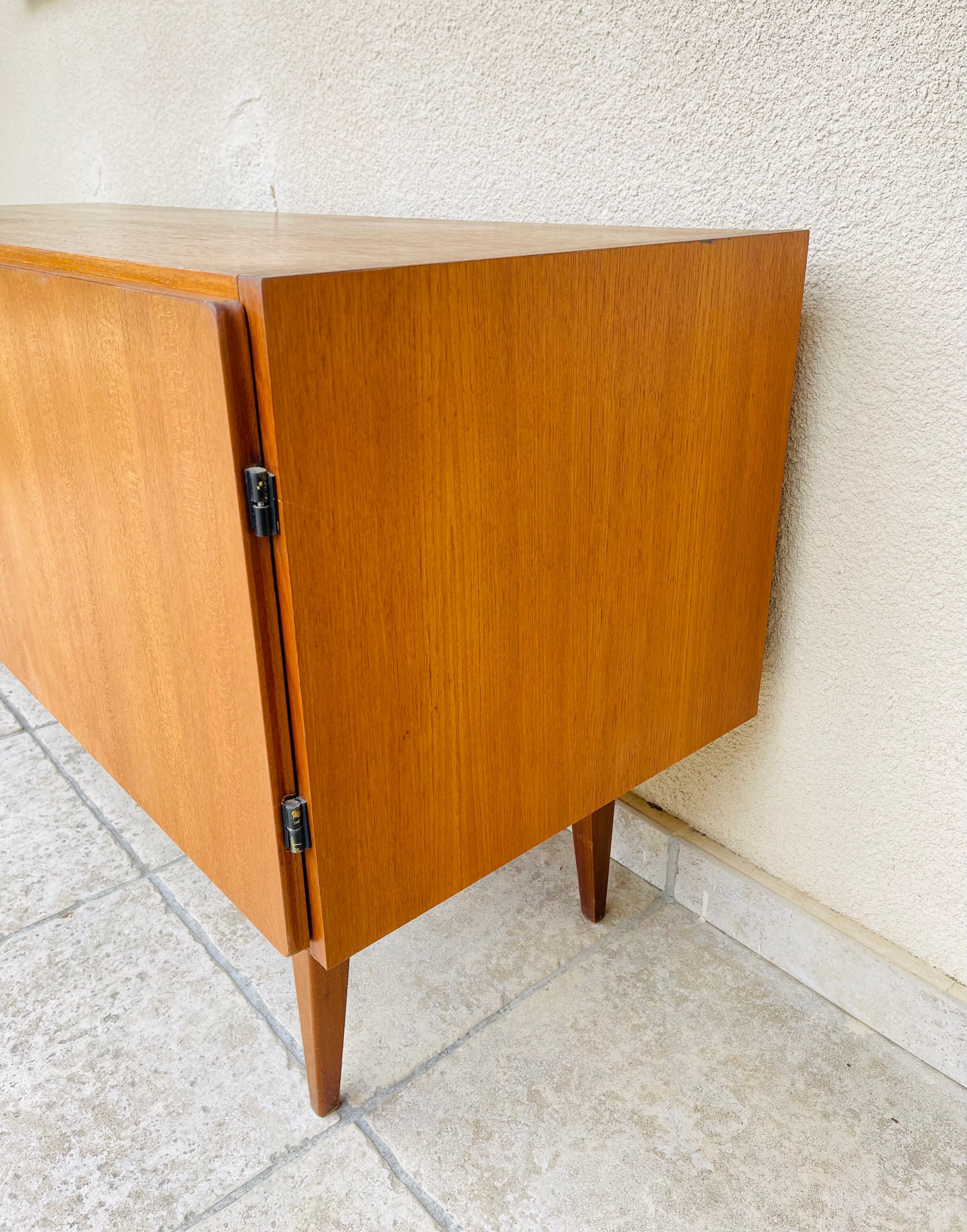 Scandinavian teak row