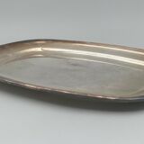Plateau en metal argente meurgey paris poincon