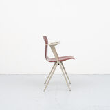 Chair Galvanitas S22 armrests Ebony / Grey