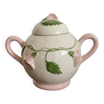 Small slip pot - flower pattern