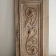 Old door patinated shabby chic
