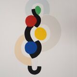Sonia delaunay: rhythm and dance - lithograph