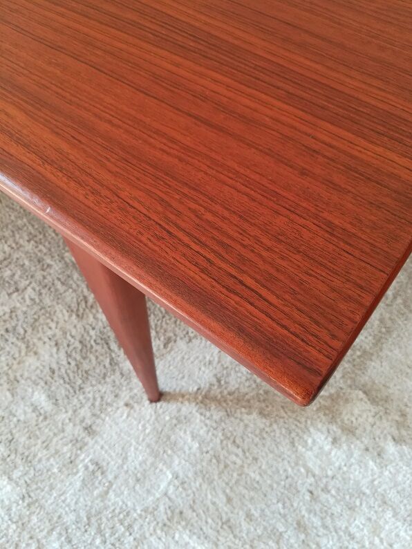 Scandinavian style teak table