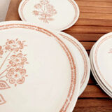 7 vintage flat plates