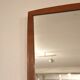 Scandinavian teak mirror - 69 x 36 cm