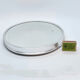 Revolving tray, mirror springform cake tin, Germany, 1960s