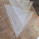 Table gigogne plexiglass triangle 90's