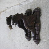 Pair of sconces with ancient dragon decoration
