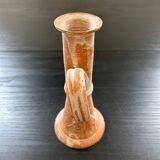 Stoneware candle holder
