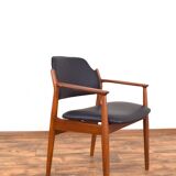 Mid-Century Danish Teak Chairs Model 62a by Arne Vodder for Sibast, 1960s.