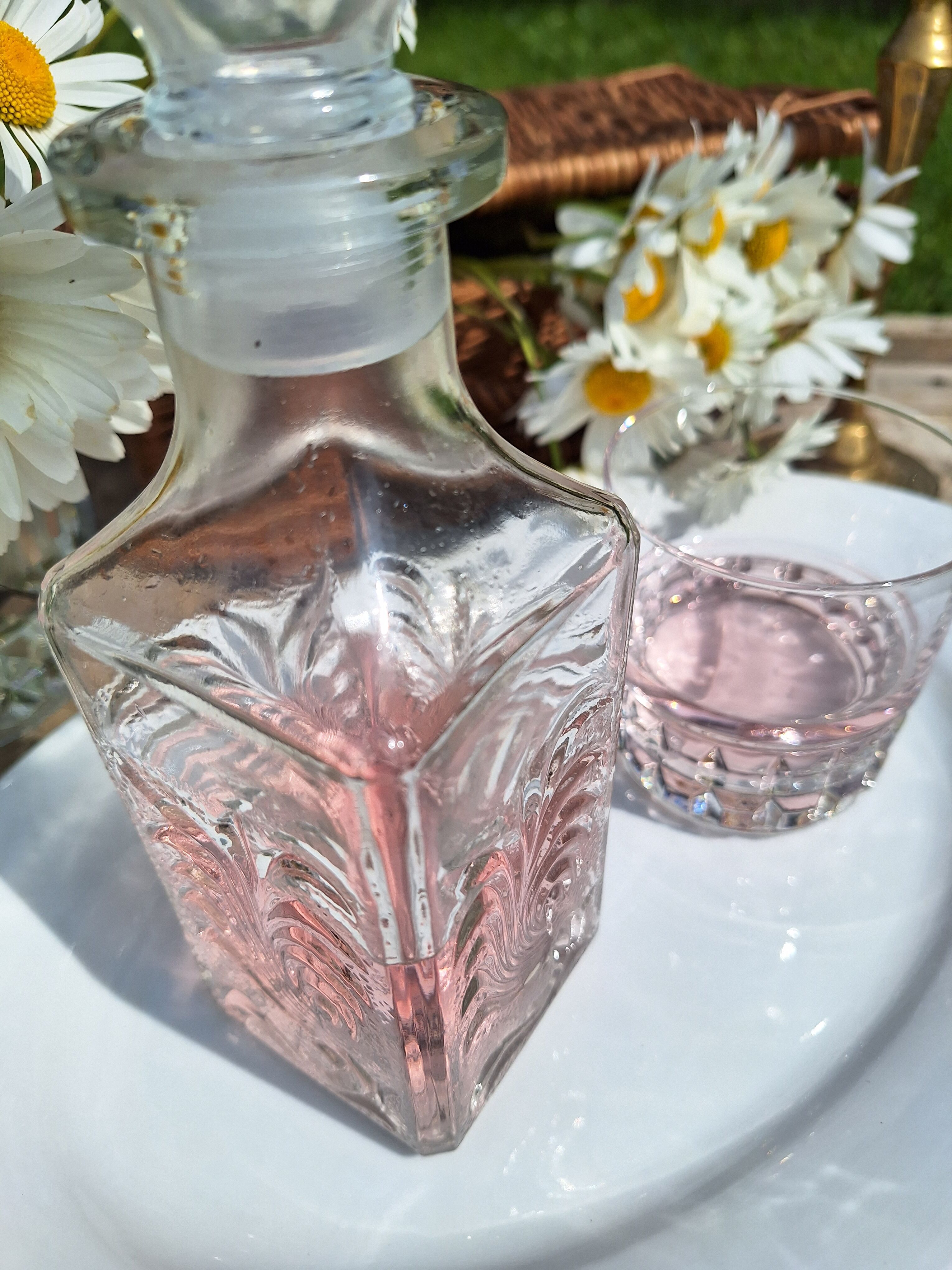 Vintage whiskey decanter