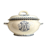 Large K&G Lunéville ironstone tureen