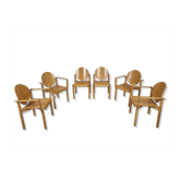 6 kusch&co chairs 80s