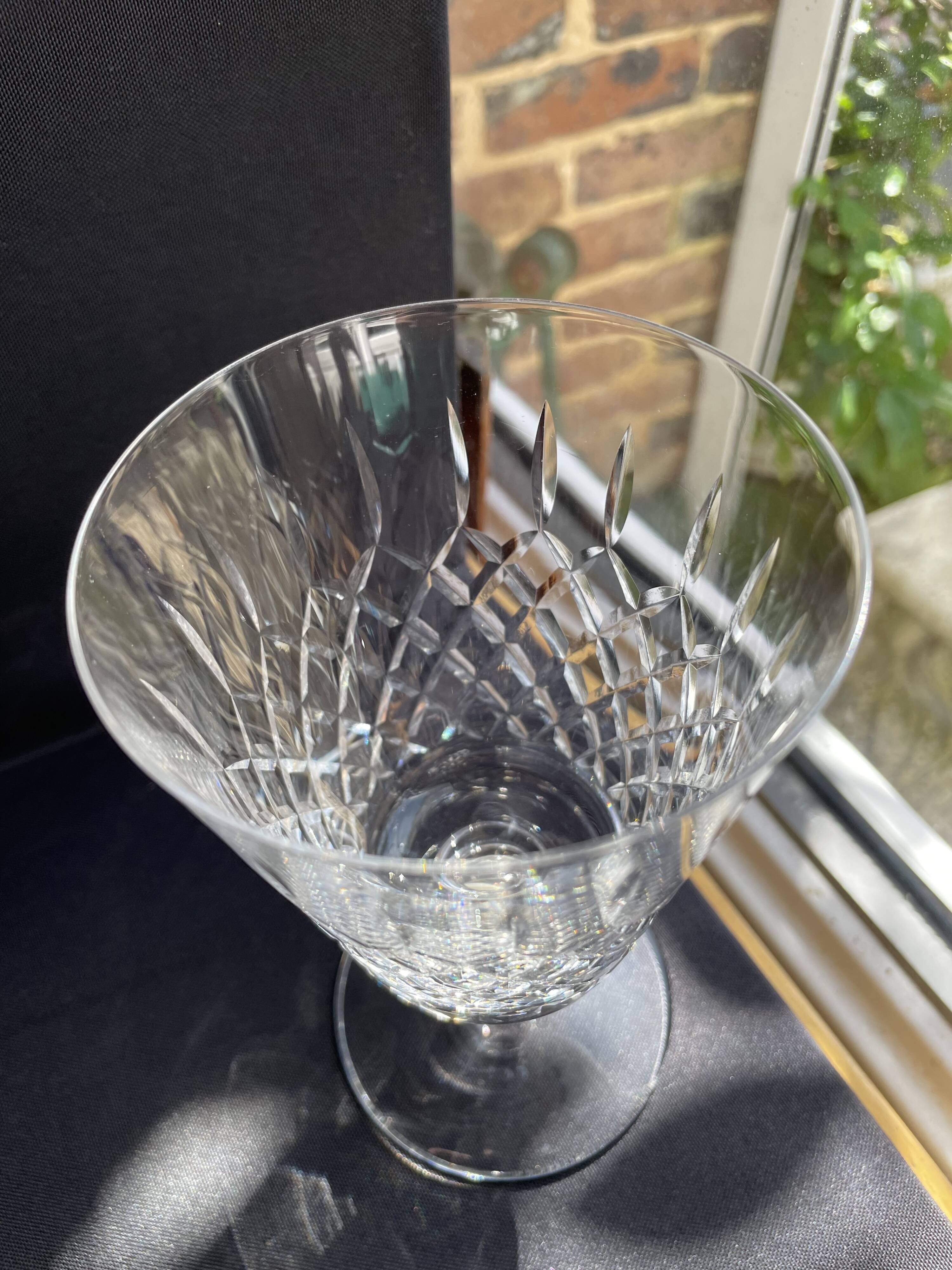 6 wine glasses – Cristallerie de Lorraine in Lemberg (1925-1997)