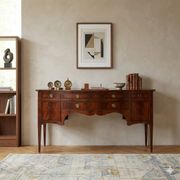 Antique mahogany sideboard with drawers, Italy, late 19th century.