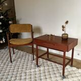 Vintage Scandinavian teak side table from the 1960s "Jytte"