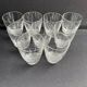 Verres moderne milieu de siècle cristal