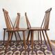 Set de 4 chaises scandinave