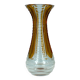Two-tone glass vase