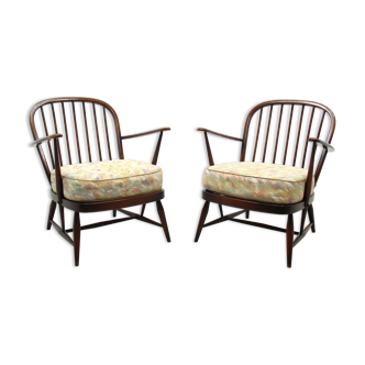 2 fauteuils Windsor du milieu du siècle d’Ercol, années 1960