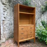 Vintage bookcase shelf
