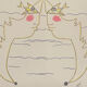 Lithograph, double profiles, Jean Cocteau