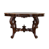 Table ovale d'époque Napoléon III Fin du XIXe siècle