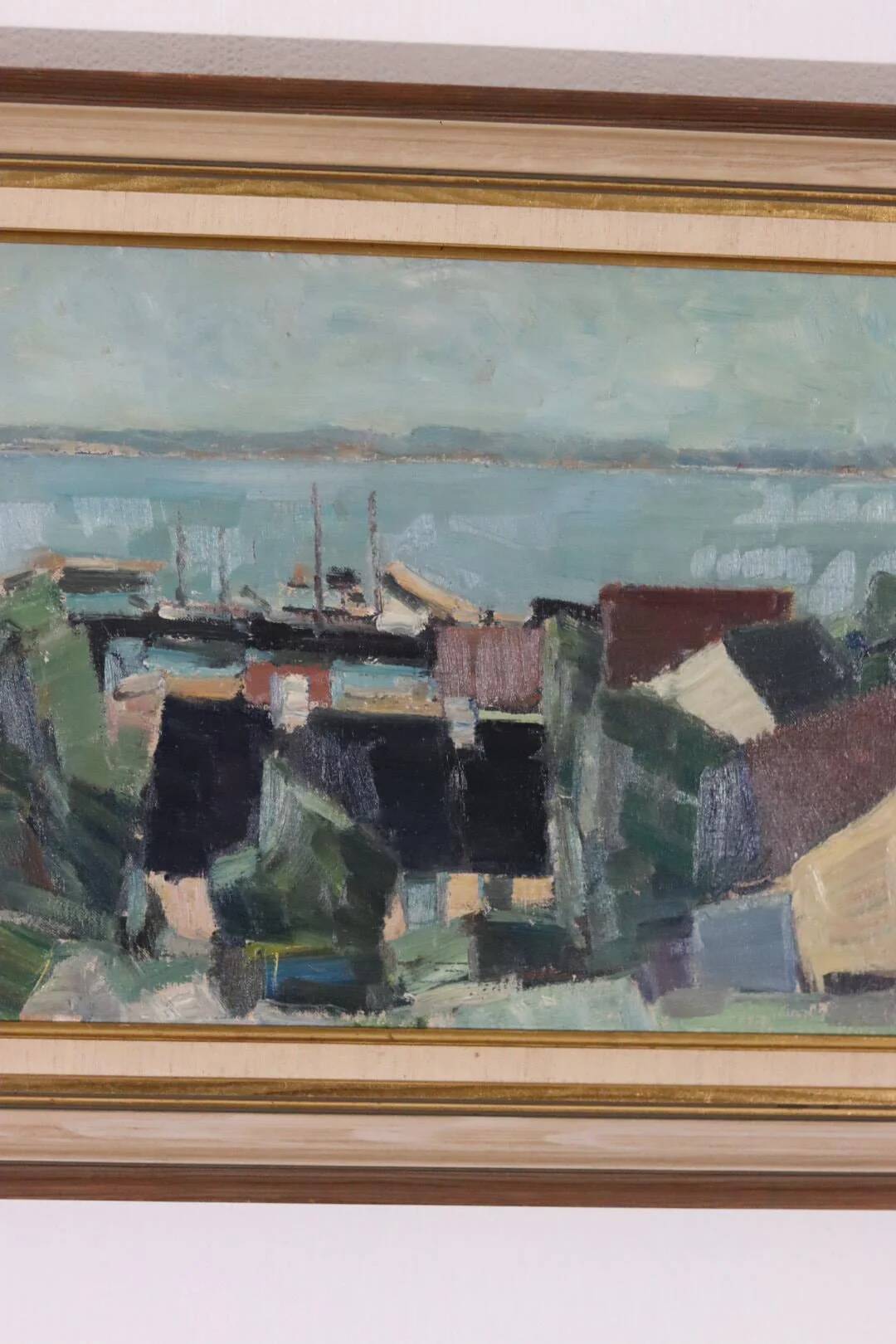 “Coastal Village” by K. Berndström