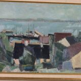 “Coastal Village” by K. Berndström