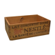 Caisse en bois de la marque Nestlé n1