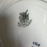Assiettes plates St Amandinoise