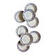Lot de 8 assiettes plates anciennes - Canada de Moulin des Loups