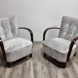 Armchairs by Jindrich Halabala for Up Závody, Set of 2
