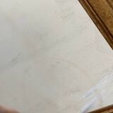 Vintage gold mirror 42 x 50 cm