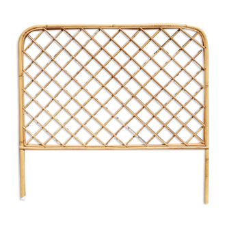 Rattan headboard a place
