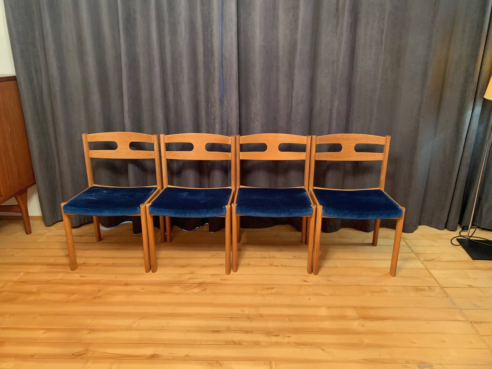 Set of four Asko Export chairs, Finland, 1960s