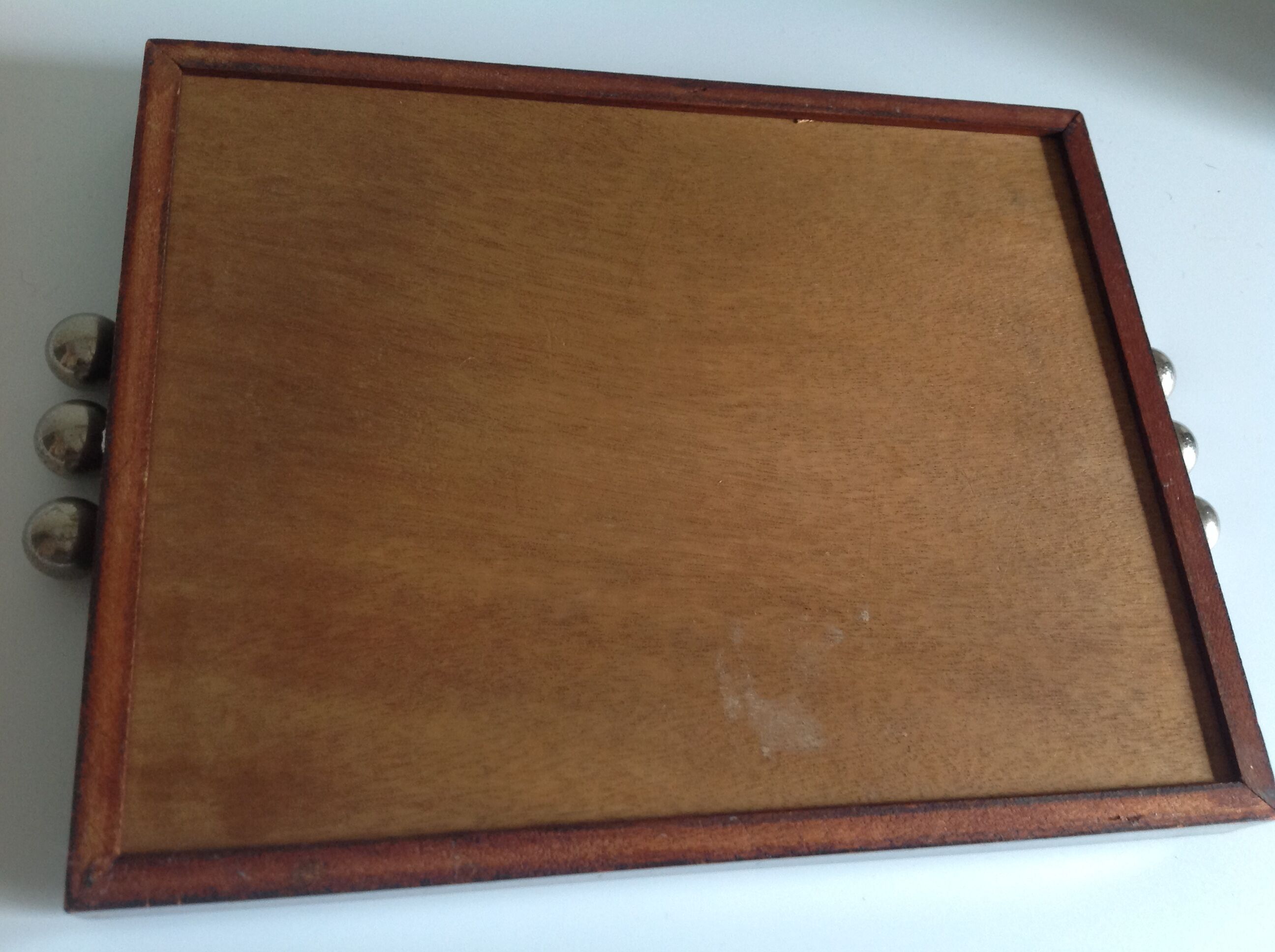 Art deco mirror tray