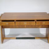 Mid-Century Design Walnut Desk, Germany, 1960s
