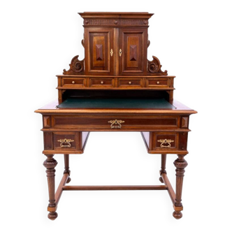 Desk with extension - secretary desk from the end of the 19th century, Northern Europe.