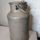 Former milk jug Hugonnet Dijon aluminum
