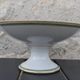 Earthenware compote bowl decorated with foliage garland, Grand Dépôt Emile Bourgeois rue Drouot